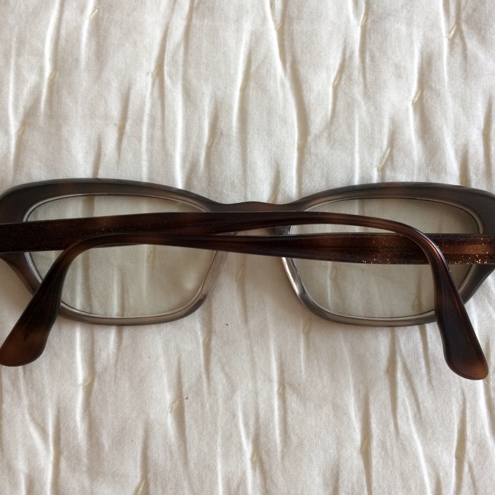 See Cat-Eye Full Rim Eyeglass Frame Made In France View 5